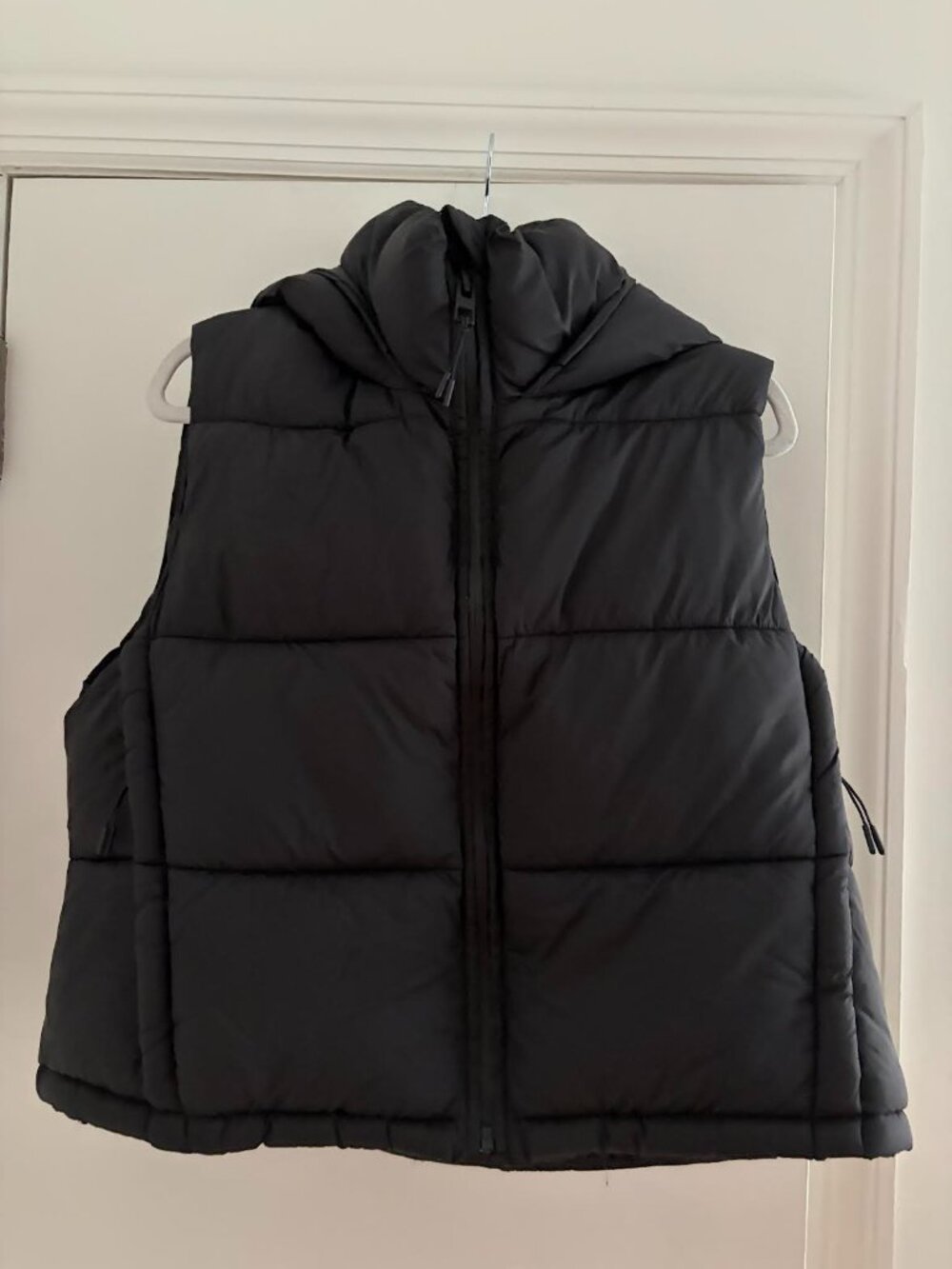 Brand New Black Zara Puffer Vest